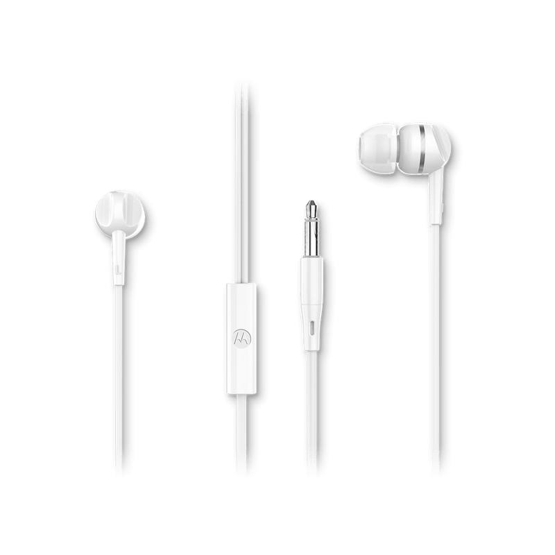Motorola Moto Earbuds 105 Vezetékes Headset - Fehér (505537470979)-0