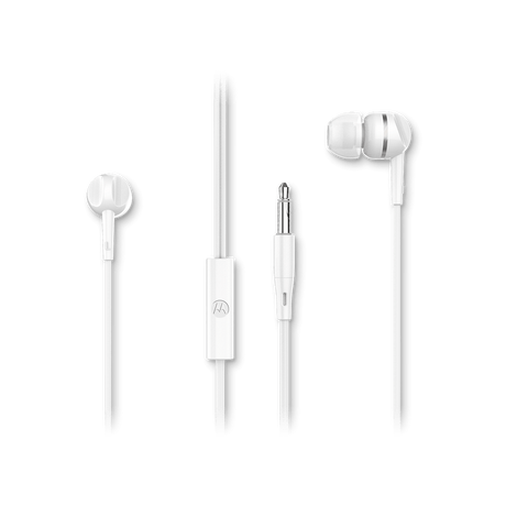 Motorola Moto Earbuds 105 Vezetékes Headset - Fehér (505537470979)-0