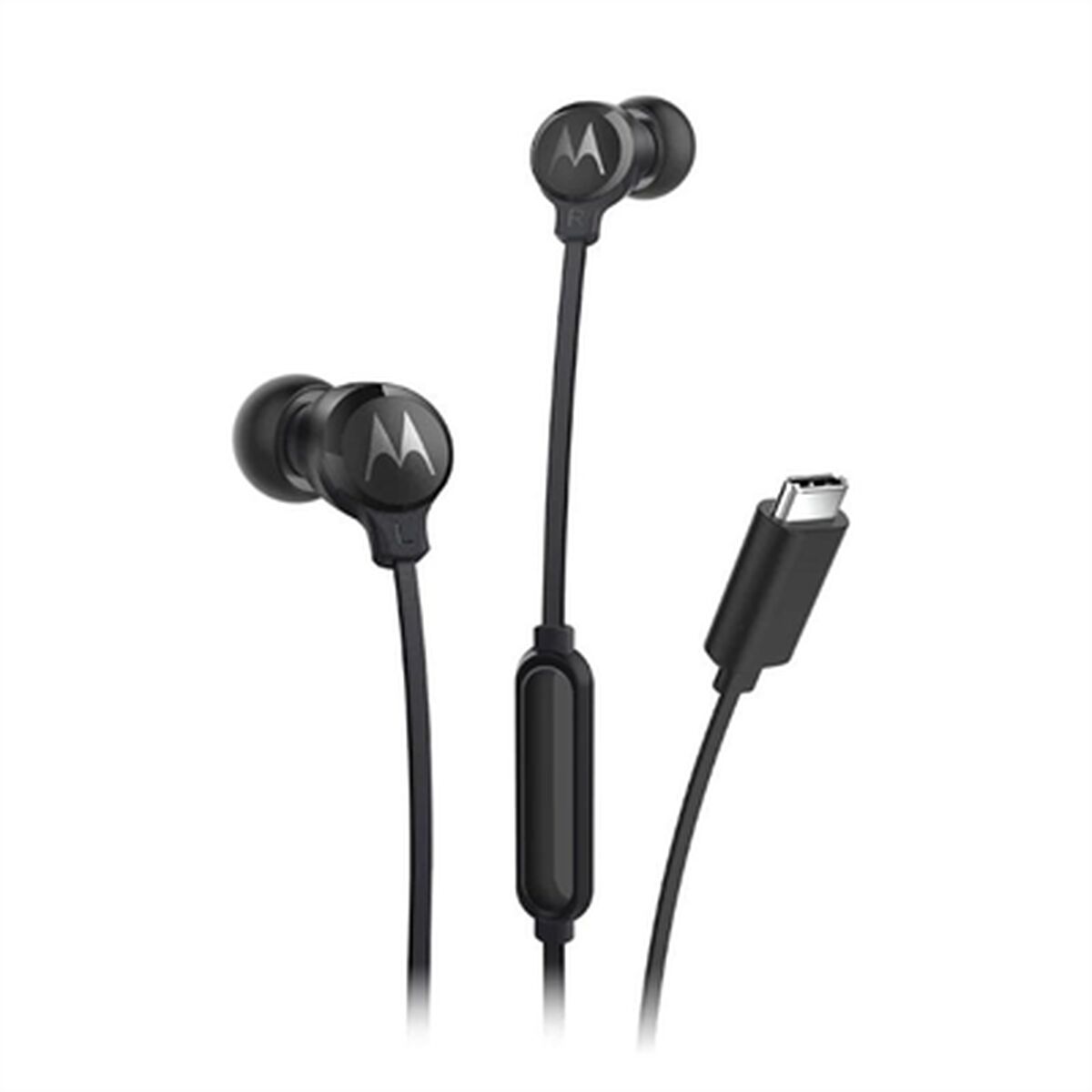Headphones Motorola Earbuds 3C-S Black USB-C-0